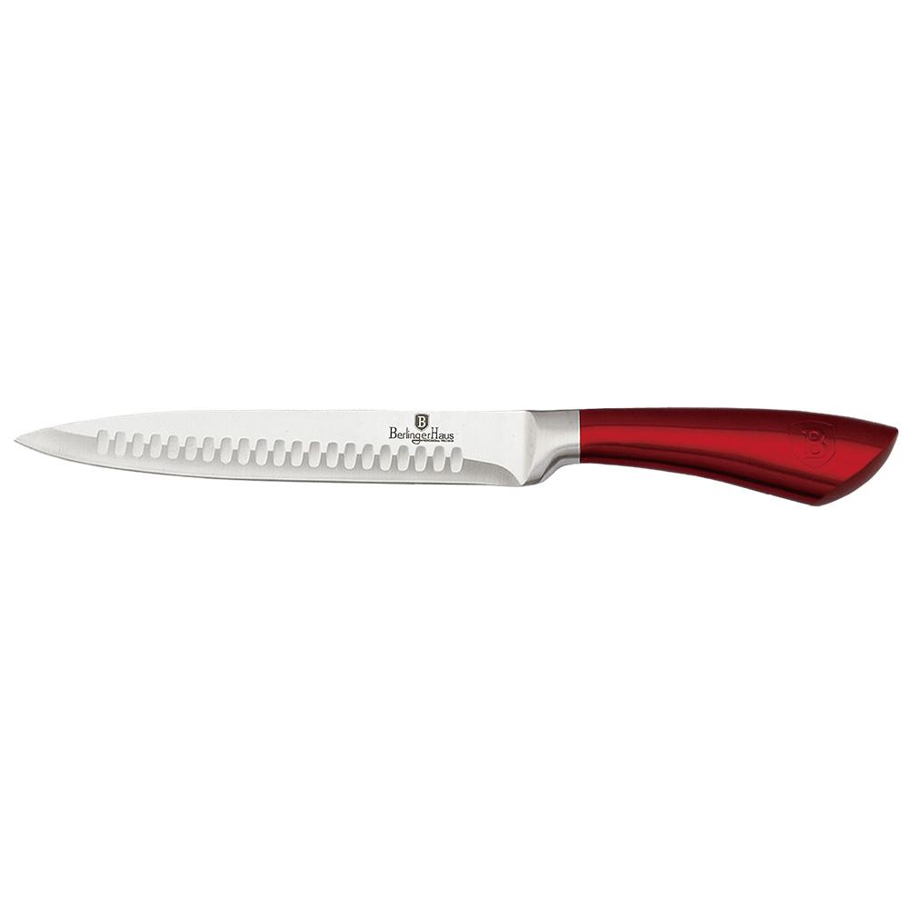 Filetovací nôž, 20 cm, burgundy, Metallic Line  BH/2326